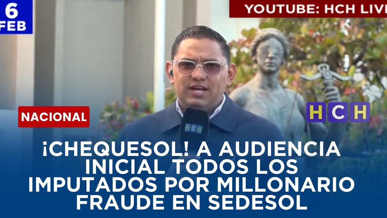 ¡Chequesol! A audiencia inicial todos los imputados por millonario fraude en Sedesol