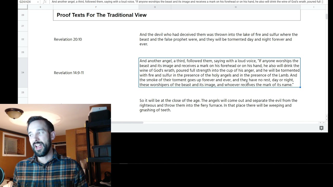 Conditionalsim vs Traditionalism Part 2 - An Overview of Verse Proof Texts