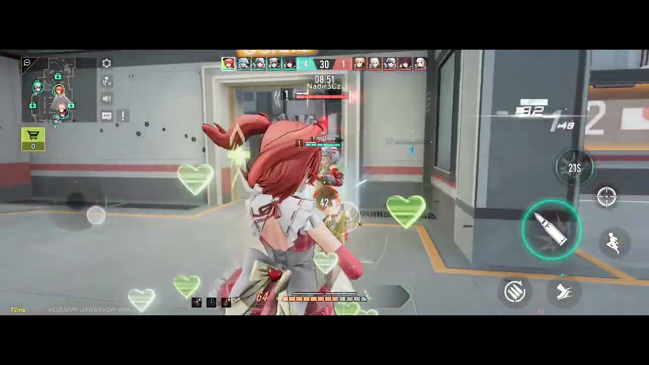 Girls' Frontline: Fire Control Ranked Mode Team Competition Mine Gameplay