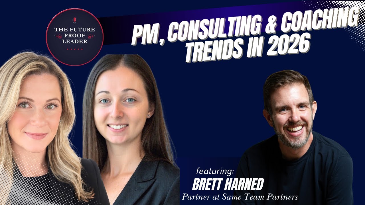 PM, Coaching & Consulting Trends in 2026