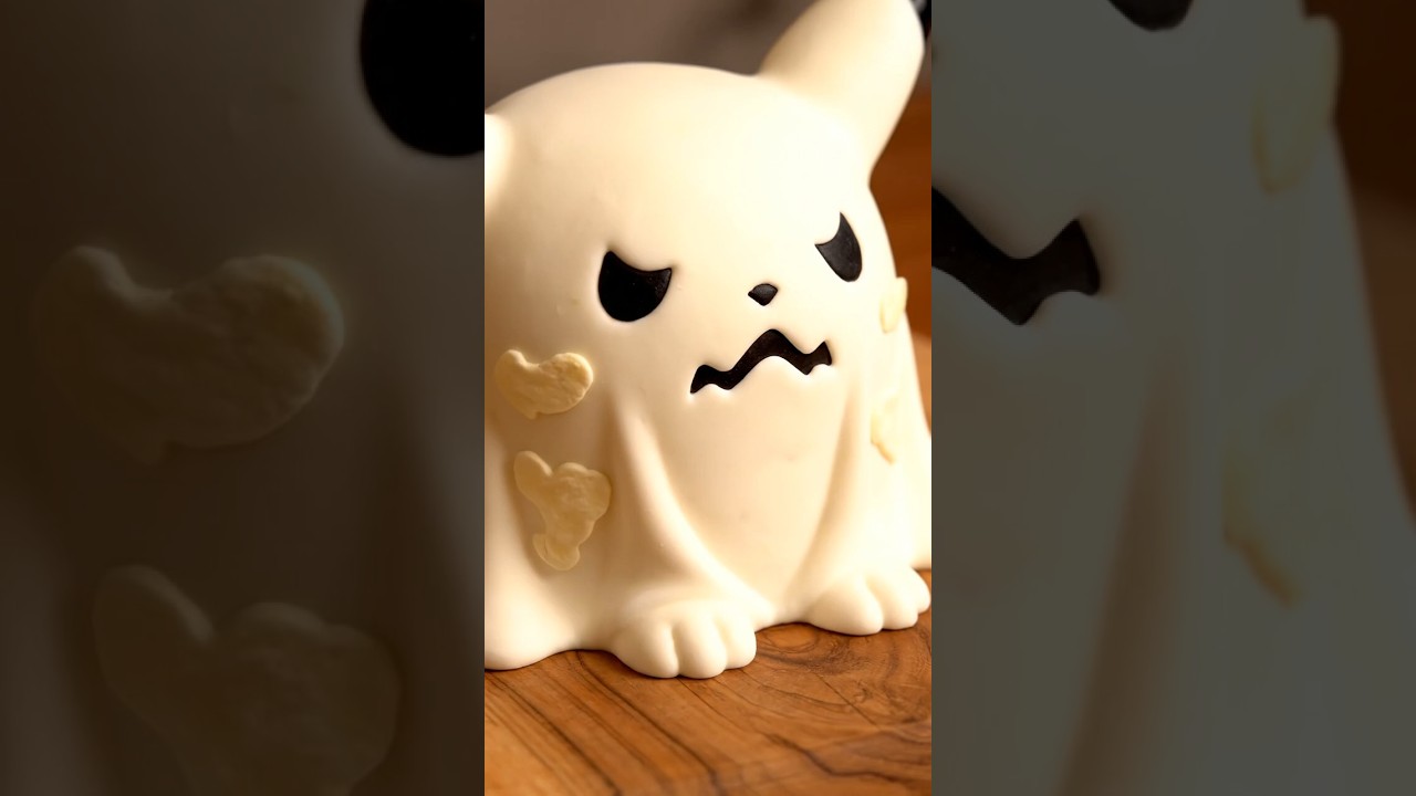 Slicing Mimikyu Like Cake 🍰 | Realistic Pokémon ASMR Cutting  