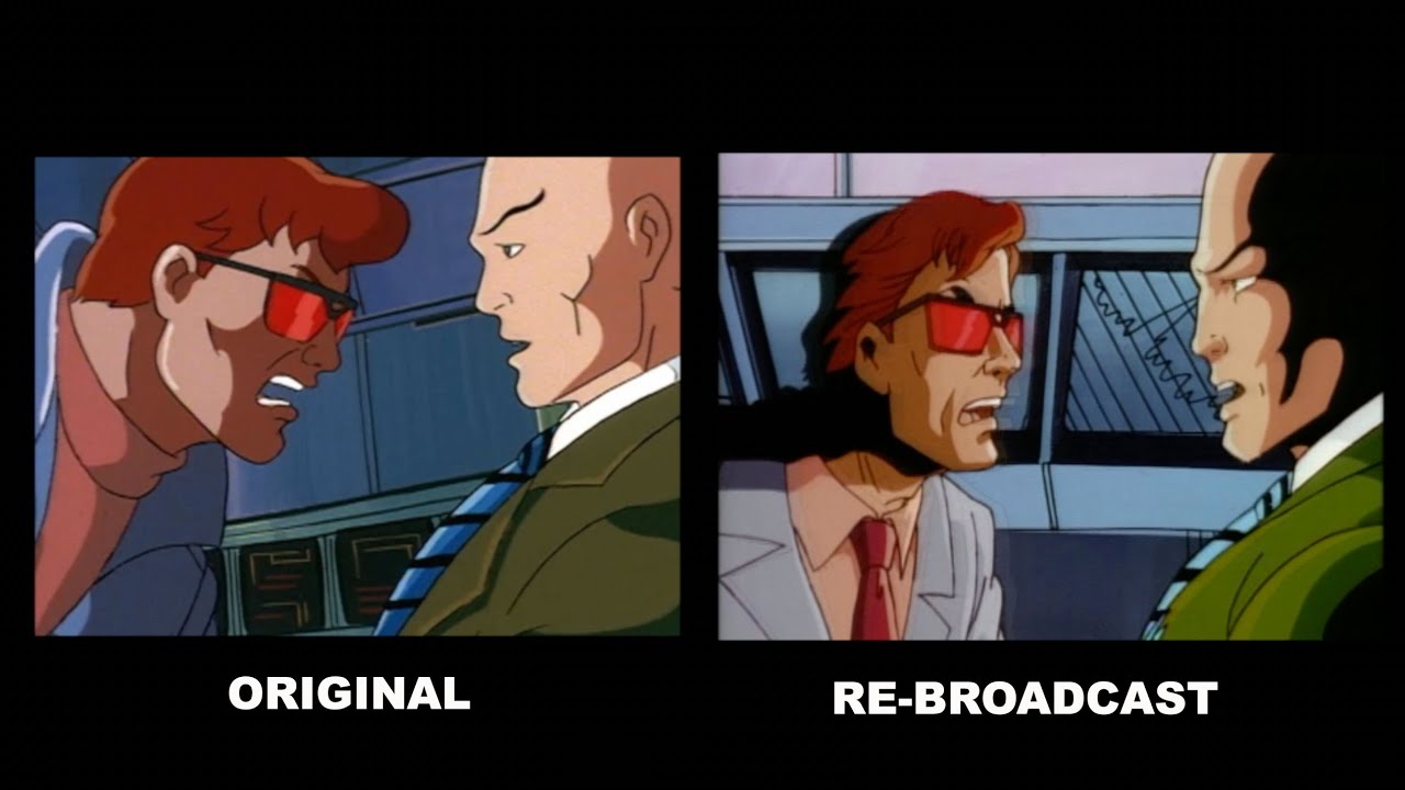 CUT CUT: X-Men The Animated Series - Animation and Voice Changes
