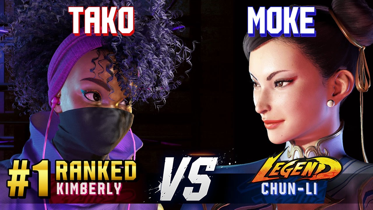 SF6 ▰ TAKO (#1 Ranked Kimberly) vs MOKE (Chun-Li) ▰ High Level Gameplay