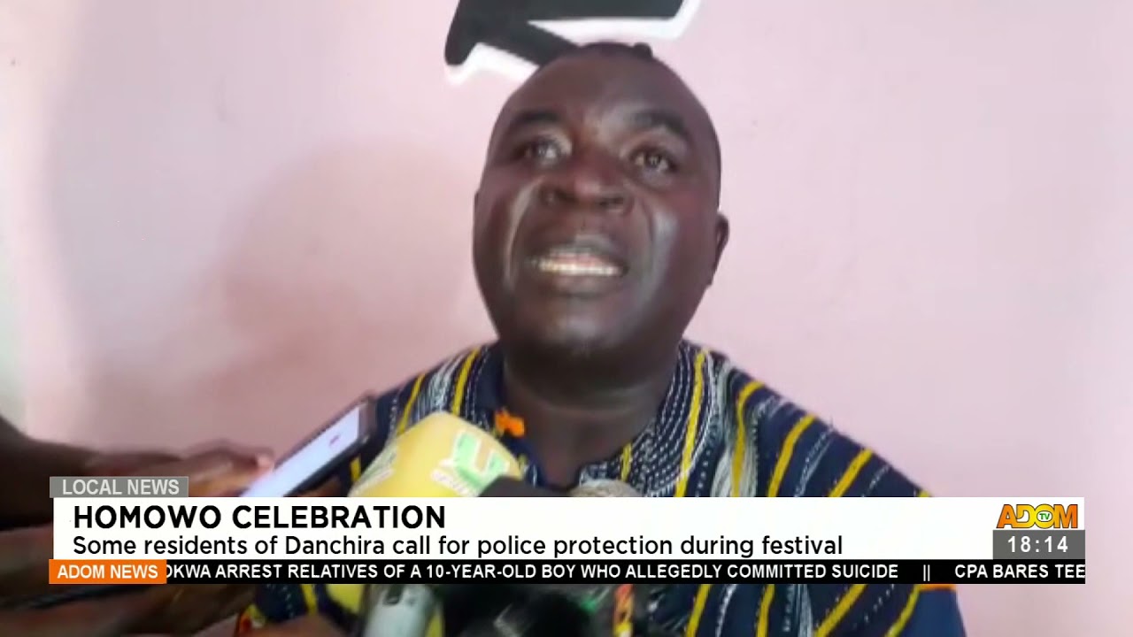 Some residents of Danchira call for police protection during festival - Adom TV News (13-8-21)
