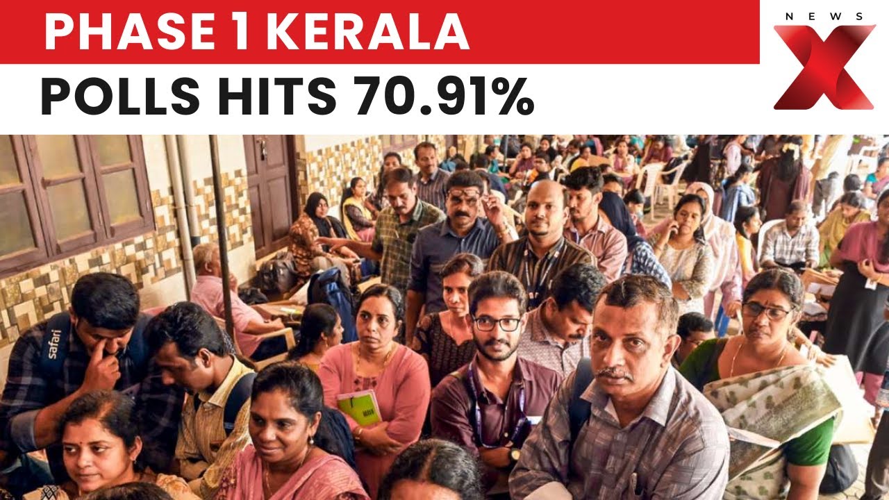 Kerala Local Body Elections 2025: Phase 1 Turnout Hits 70.91%