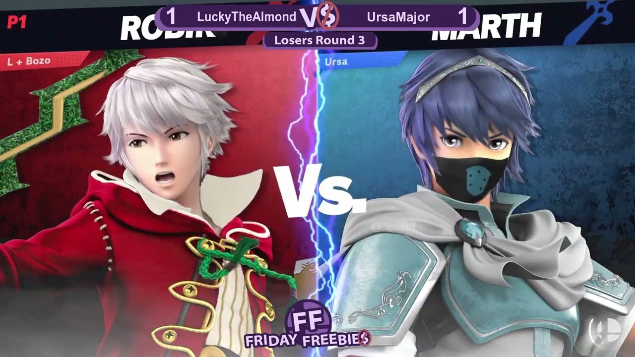 Friday Freebies 38: UrsaMajor vs LuckyTheAlmond - Losers Round 3 | Ultimate Singles