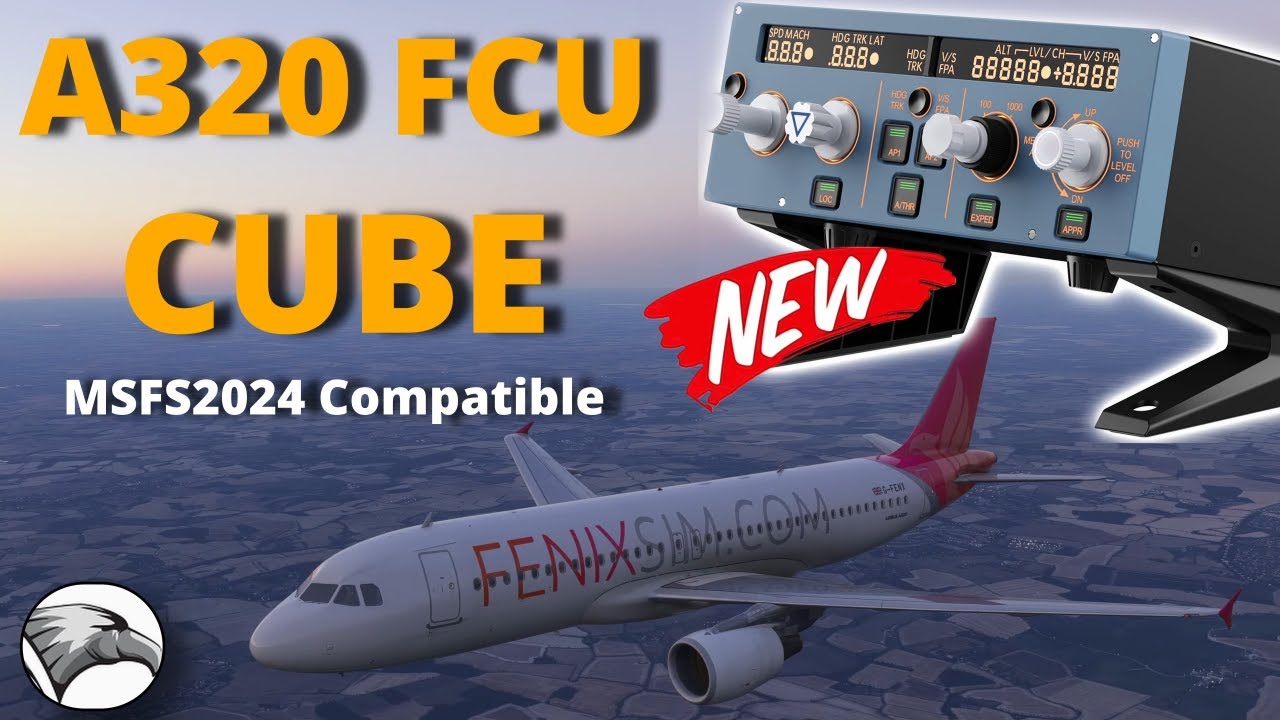 New A320 FCU CUBE from Wingflex | Designed for those with Space & Budget Limitations