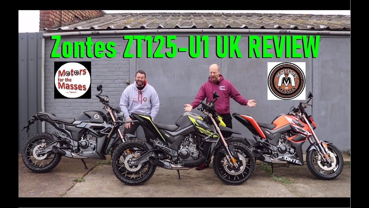 Zontes ZT125 U1 UK's FIRST REVIEW