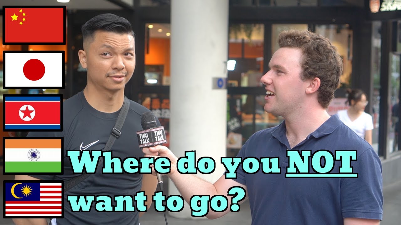 Which Asian countries do Thai people NOT LIKE?