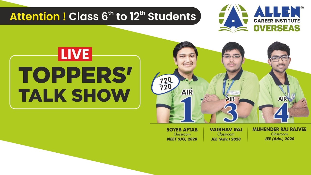 Live Toppers' Talk Show 