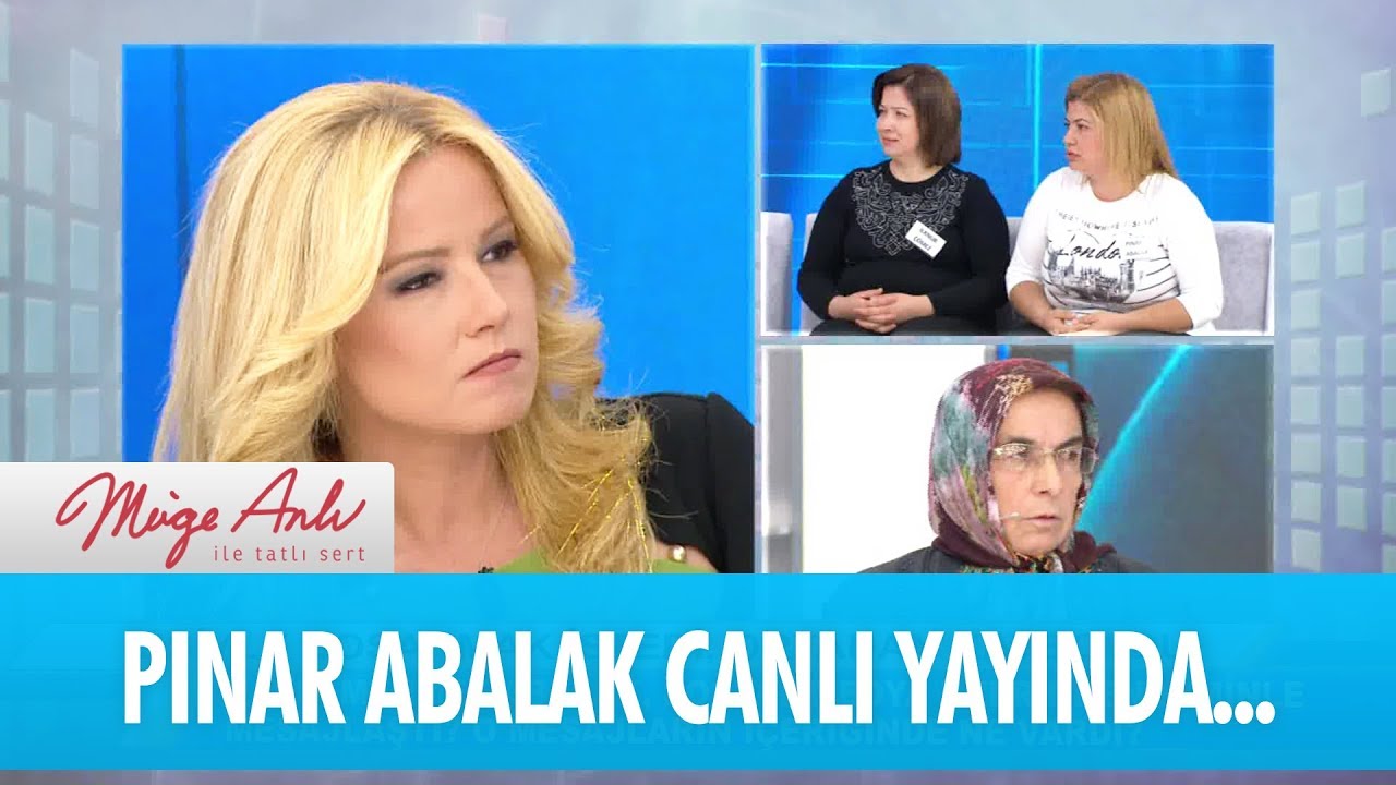 Mehmet Abalak'ın eşi Pınar Abalak canlı yayında - Müge Anlı İle Tatlı Sert 23 Kasım 2017