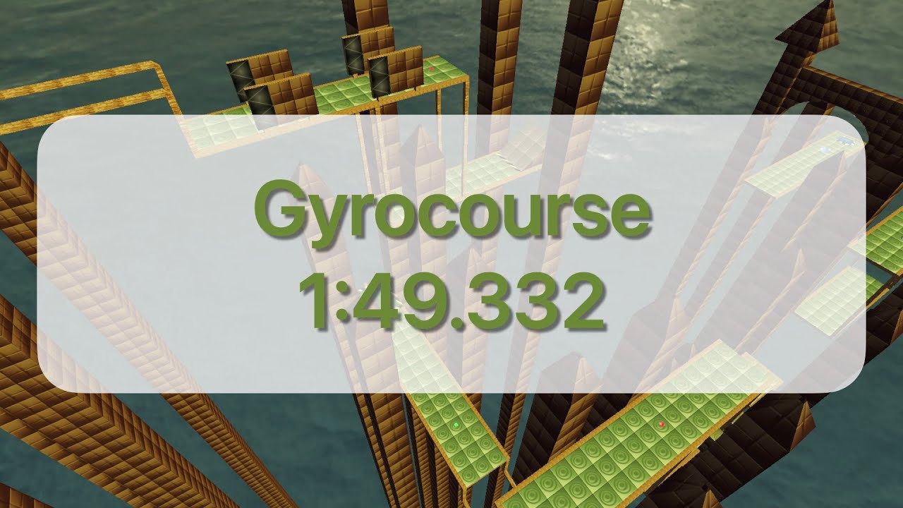 Marble Blast Advent Calendar 2024 - Day 11: Gyrocourse (1:49.332)