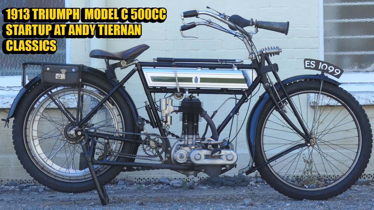 1913 Triumph Model C 500cc at Andy Tiernan Classics #09268TRI