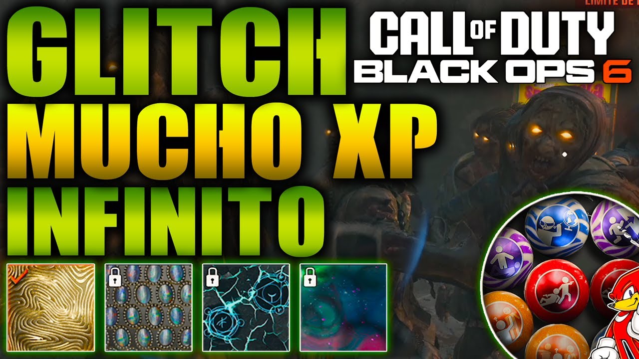 GLITCH COD Black Ops 6 ZOMBIES Mucho XP y CHICLES Fuera del Mapa con MUNICION INFINITA en CITADELLE