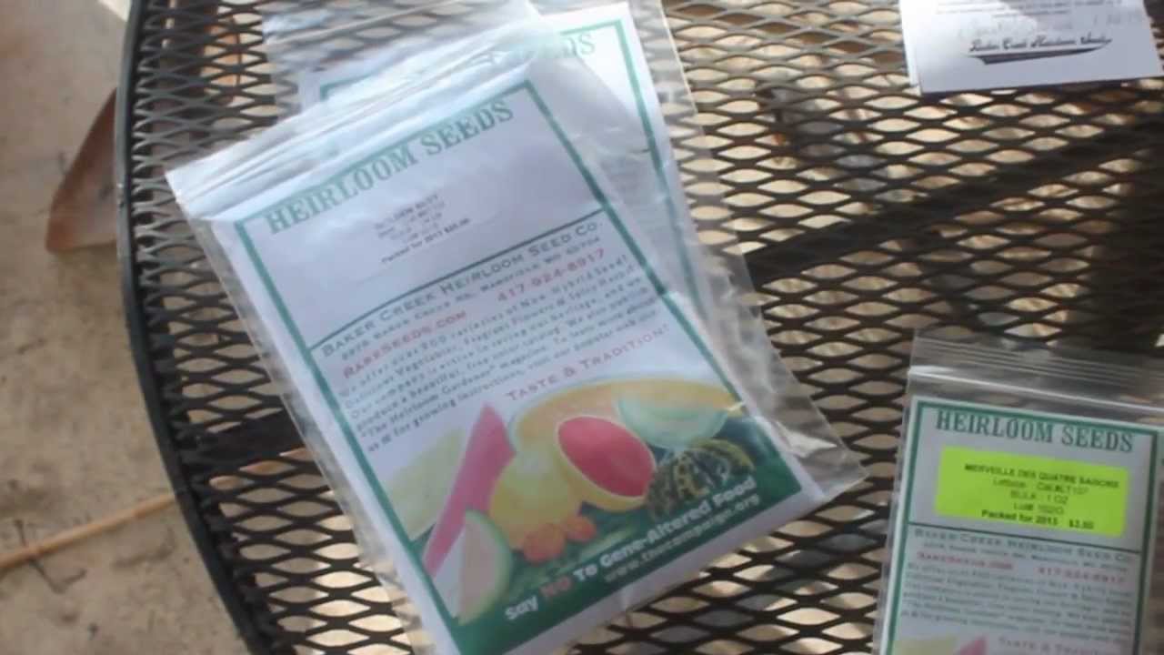 Ordered Seeds Arrived