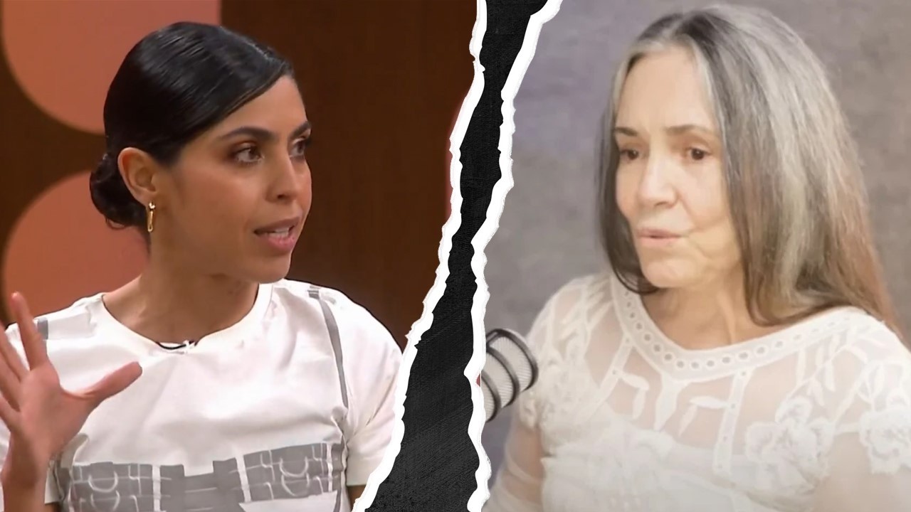 🔥Polêmica na TV: Bela Gil e Regina Duarte direita e esquerda se enfrentam e mostram verdade