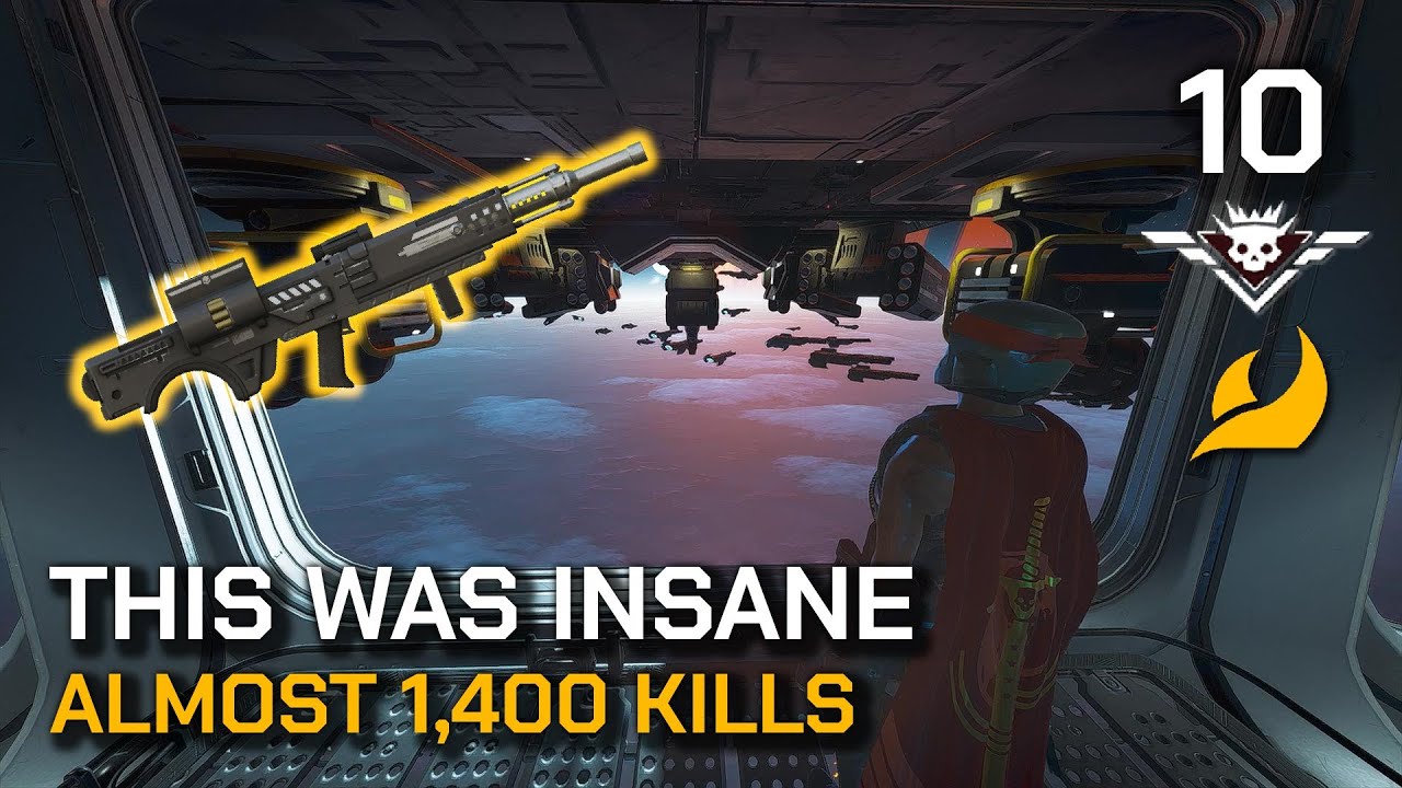 Helldivers 2 - I Got ALMOST 1400 KILLS With This Loadout! - Solo Superhelldive - Full Clear