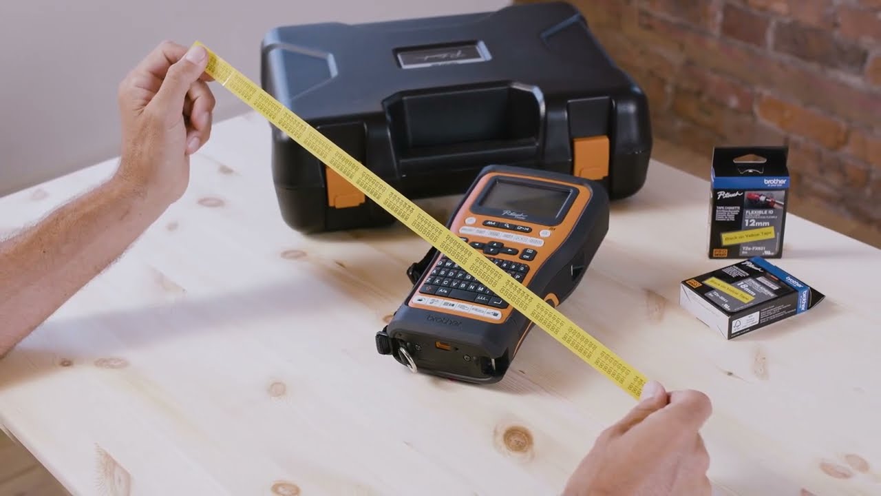 Brother- Cómo crear etiquetas de envoltura para cables en serie con la rotuladora PT-E560BT