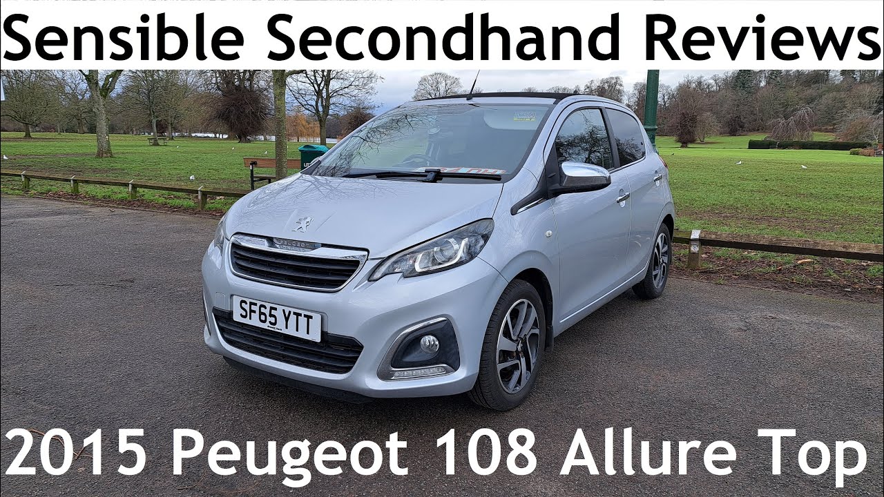 Разумные обзоры подержанных автомобилей: Peugeot 108 1.2 VTi Allure Top 2015 года выпуска (Toyota...