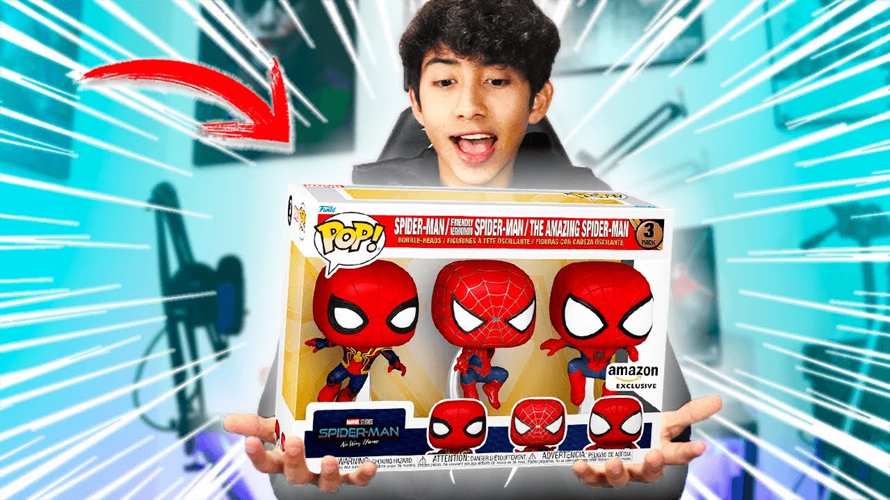 ¡TENGO LOS NUEVOS FUNKO POPS DE LOS 3 SPIDER MAN! - IVANSPIDEY