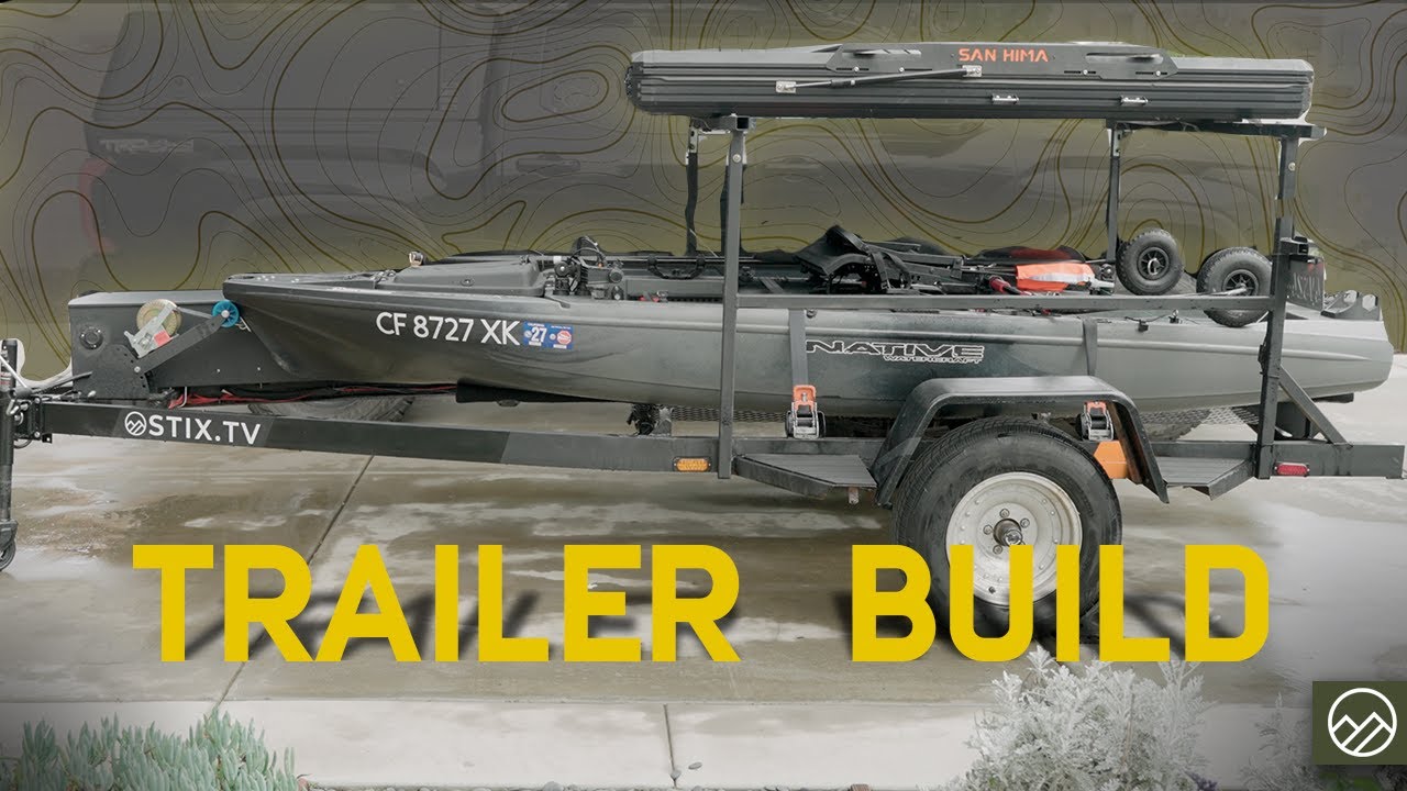 Rust Bucket to Rigged Out: My Ultimate Kayak Trailer Build