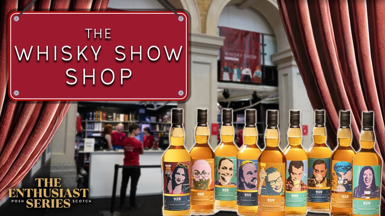 Внутри магазина Whisky Show Shop + Эксклюзивные розливы