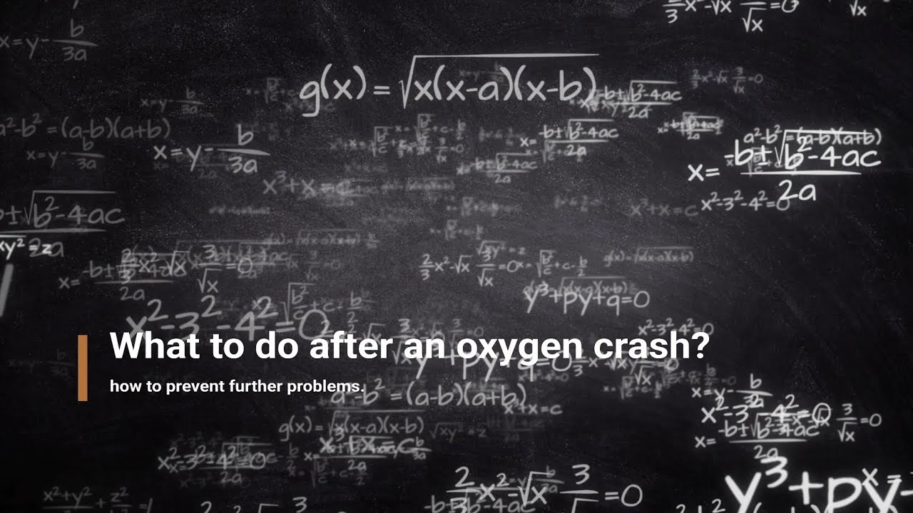 what to do after an oxygen crash at your lake?