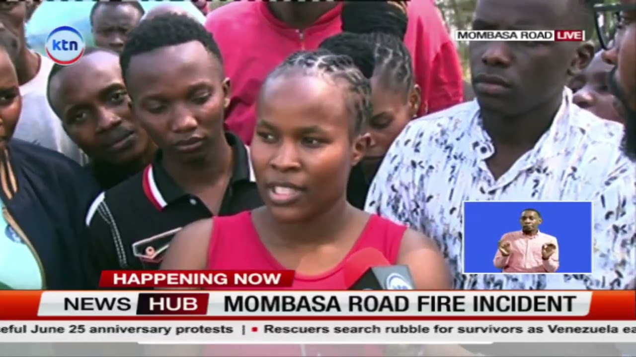 LIVE: Massive fire outbreak at Wallstreet Business Park along Mombasa Rd cripples many businesses