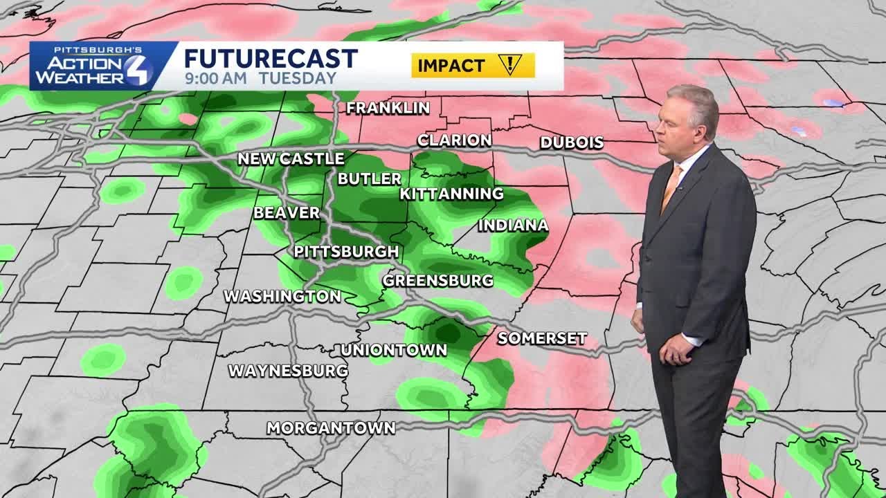 Rain on the way for Western Pa.