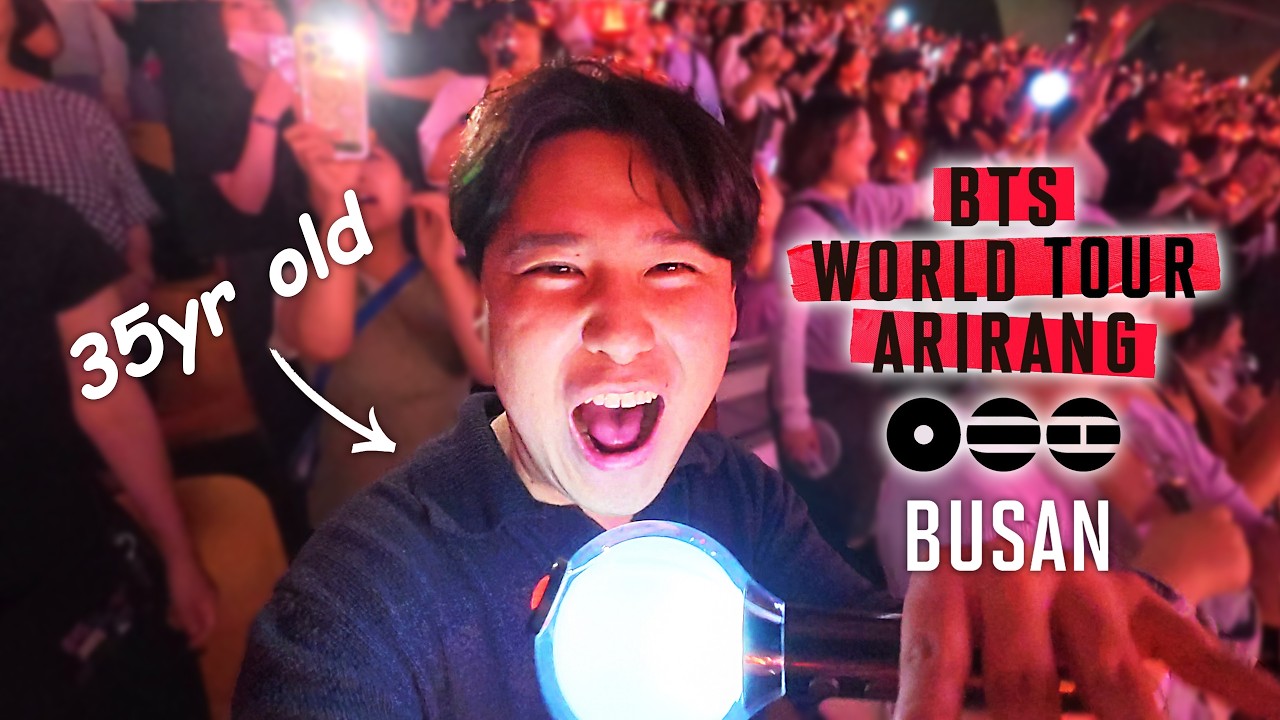 BTS BUSAN CONCERT VLOG (35 YR OLD MALE ARMY REACTION!!!)