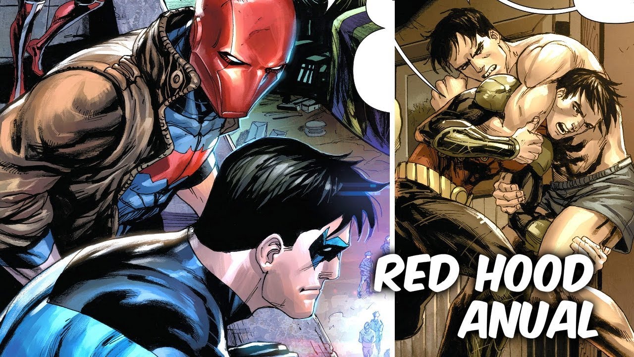 RED HOOD Y NIGTHWING !MEJORES HERMANOS! 