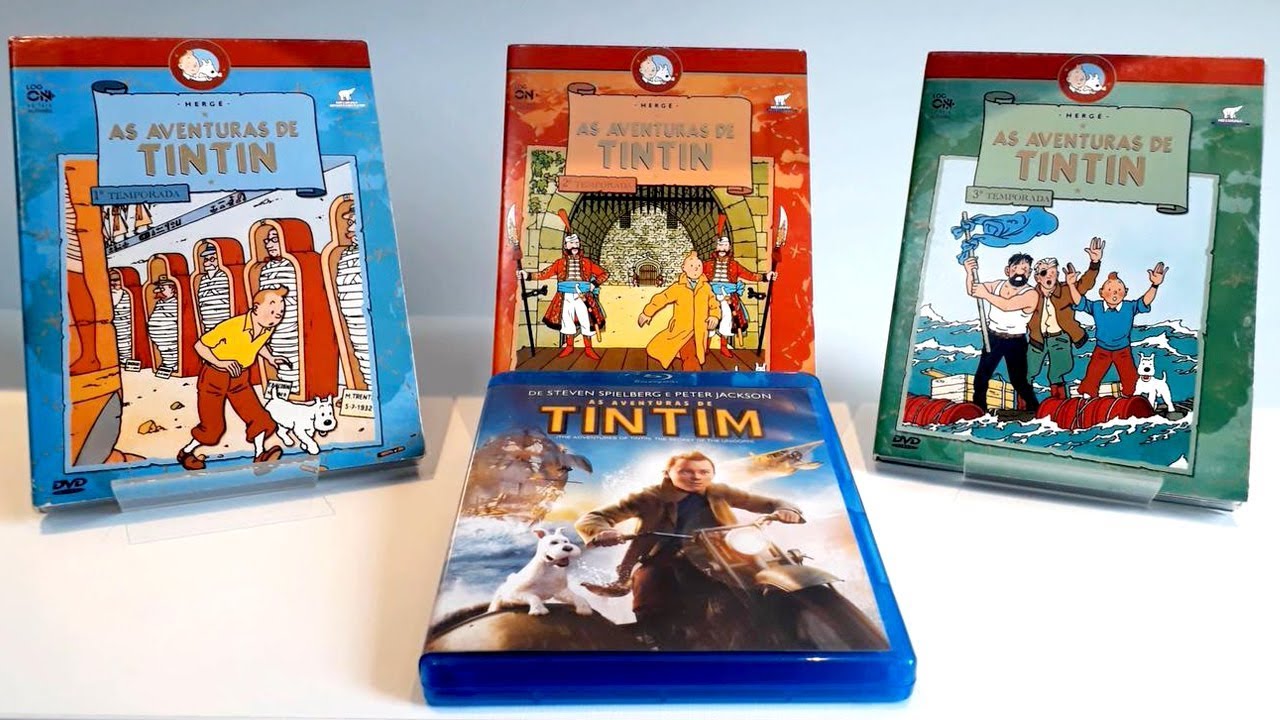 As Aventuras de Tintim | DVD | Blu-ray | HQ | Action Figure