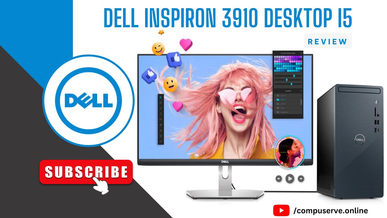 dell inspiron 3910 desktop | intel i5 12th gen | compuserve 2023