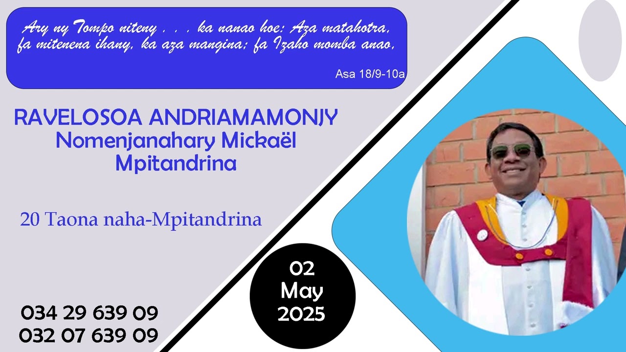 MOFONAINA - 21 Febroary 2025  2 Timoty 2/8-13