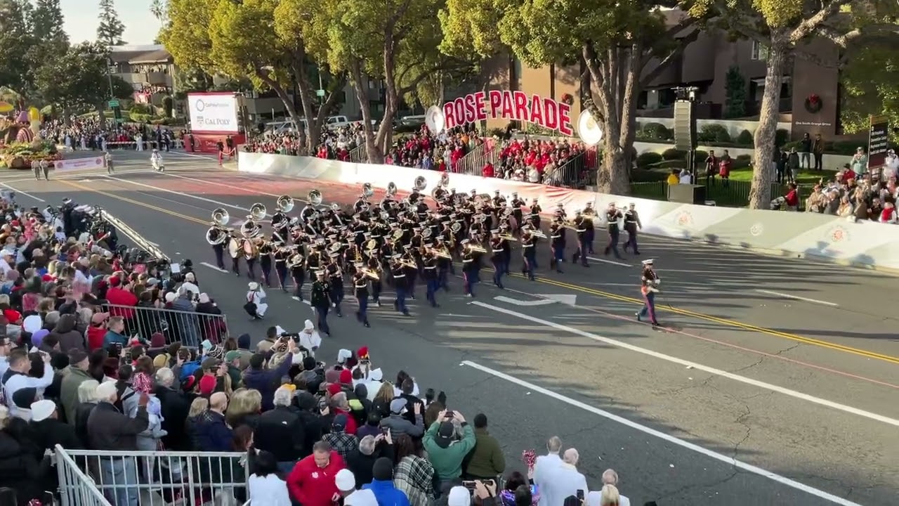 United States Marine Corps West Coast Composite Band – 2023 Rose Parade