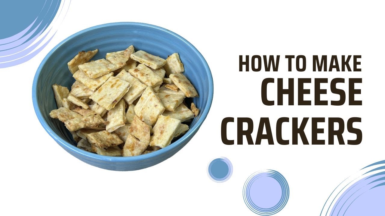Do you have a lot of sourdough discard? Try this easy #sourdoughdiscard  #cheesecrackers