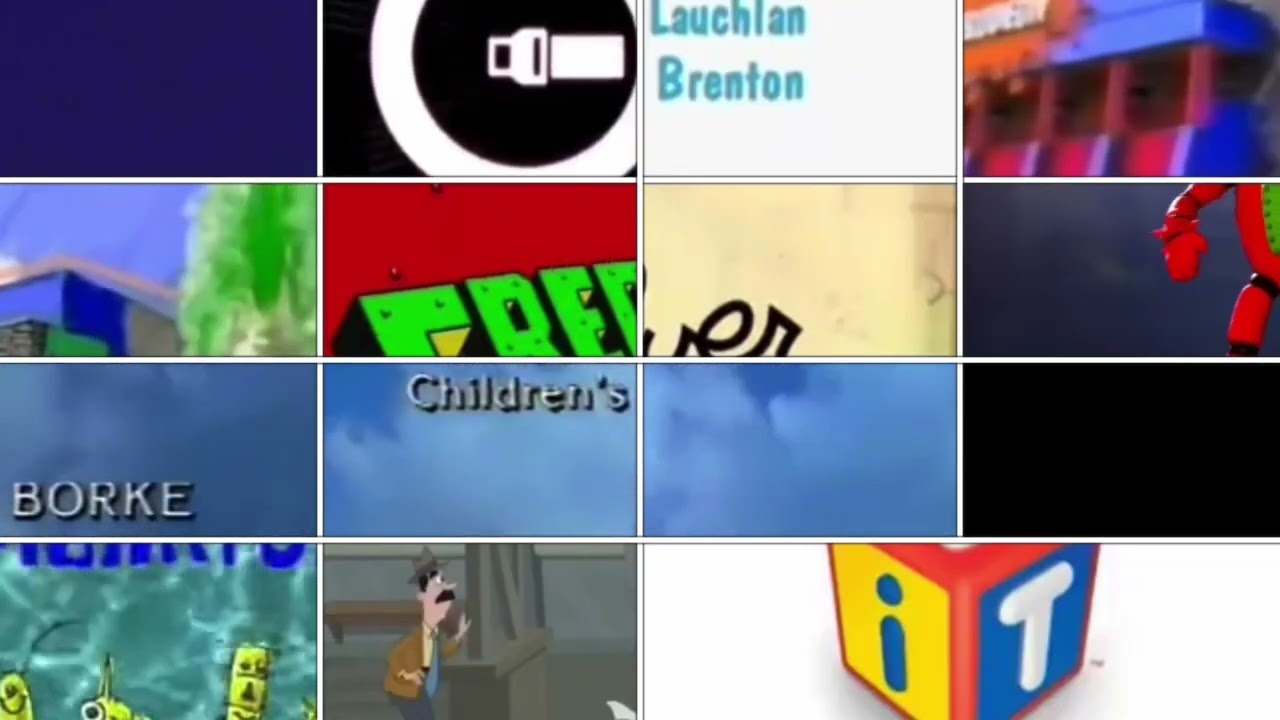 AT, CS, DDCOG, FO, PR, P&F, RWA, Roundhouse, SF, SS, SCOLL, T&F, Tweenies, Weinerville Credits Remix