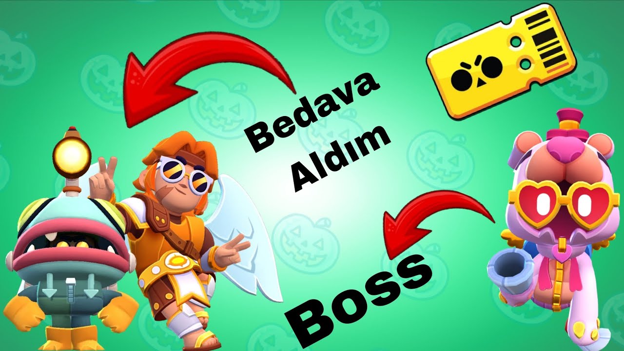 Brawl Stars Bedava 2 Karakder Aldım Yeni Sezon VE Boss Geldi 🤩😍