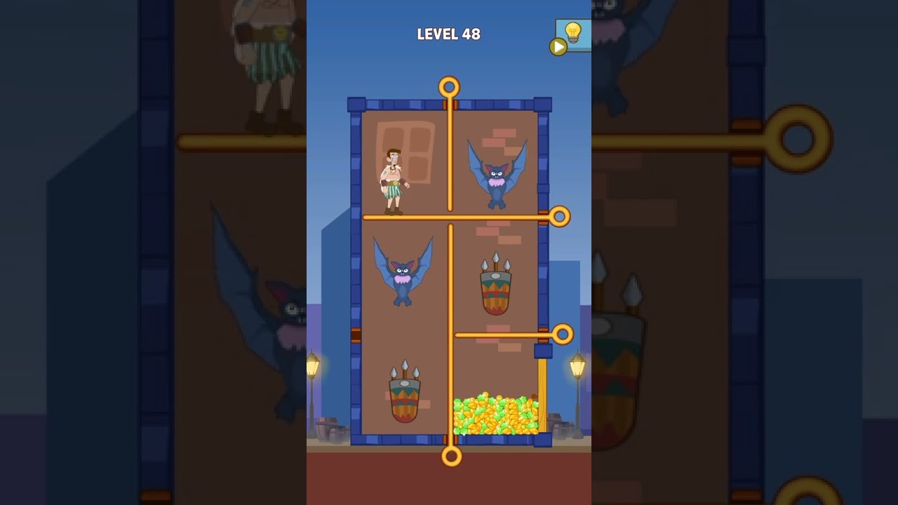 Pull The Pin - Pull Him Out All Levels 41-60 Gameplay Walkthrough Android, iOs