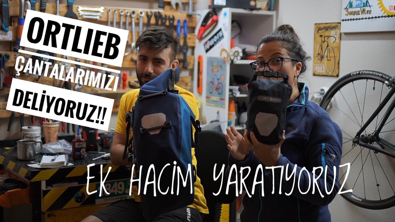 ORTLIEB ÇANTALARI DELİYORUZ - EK HACİM - OUTER POCKET