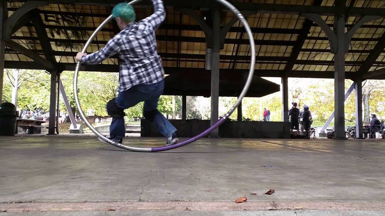 Cyr Wheel Tutorial: Press Up Rolls