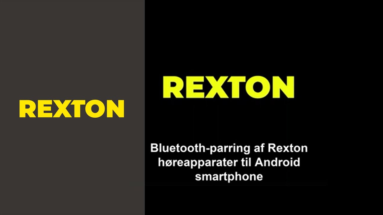S&aring;dan parrer du din ASHA Android enhed med dit h&oslash;reapparat via Bluetooth | REXTON Hearing Aids