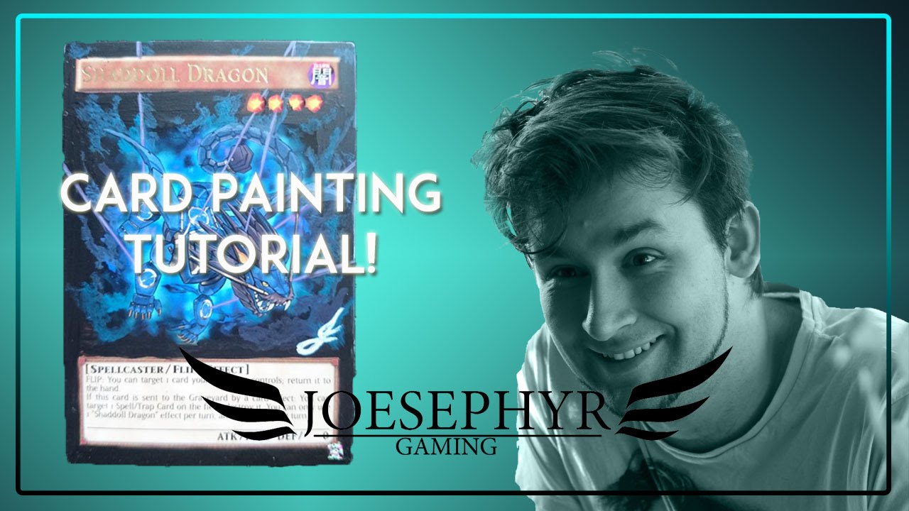 Yu-Gi-Oh! Full-art card alter Tutorial: Shaddoll Dragon