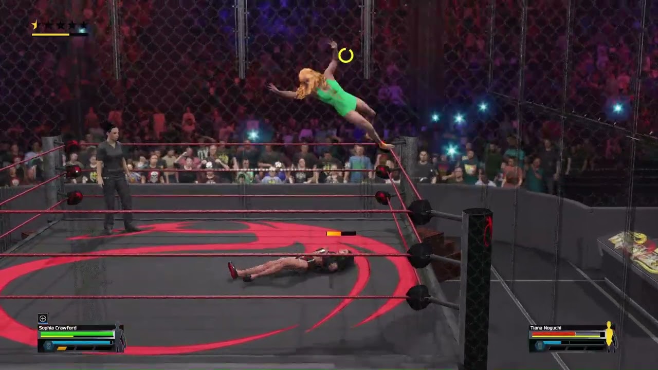 WWE 2K25:  WMAC:  Season 2: Episode 226:  Fight 3:  Chameleon v Black Widow