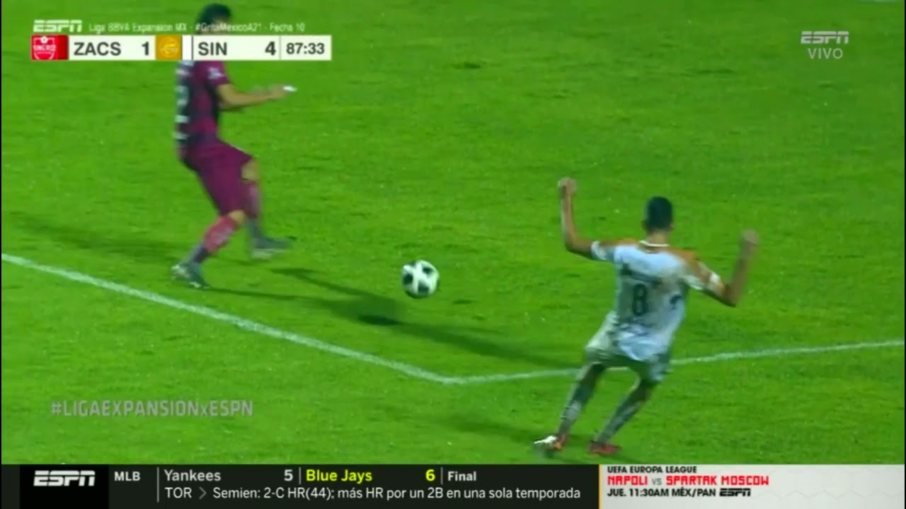 Gol de J. Suárez | Mineros de Zacatecas 1 - 4 Dorados | Jornada 10 - Grita México A21