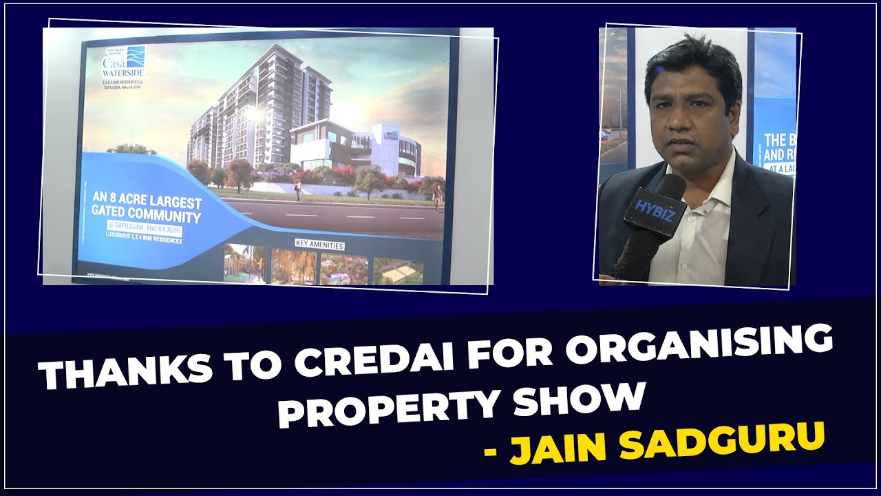 Jain Constructions || Albert Edwin &ndash; Head Sales & Marketing || CREDAI Property Show 2021 || Hybiz tv