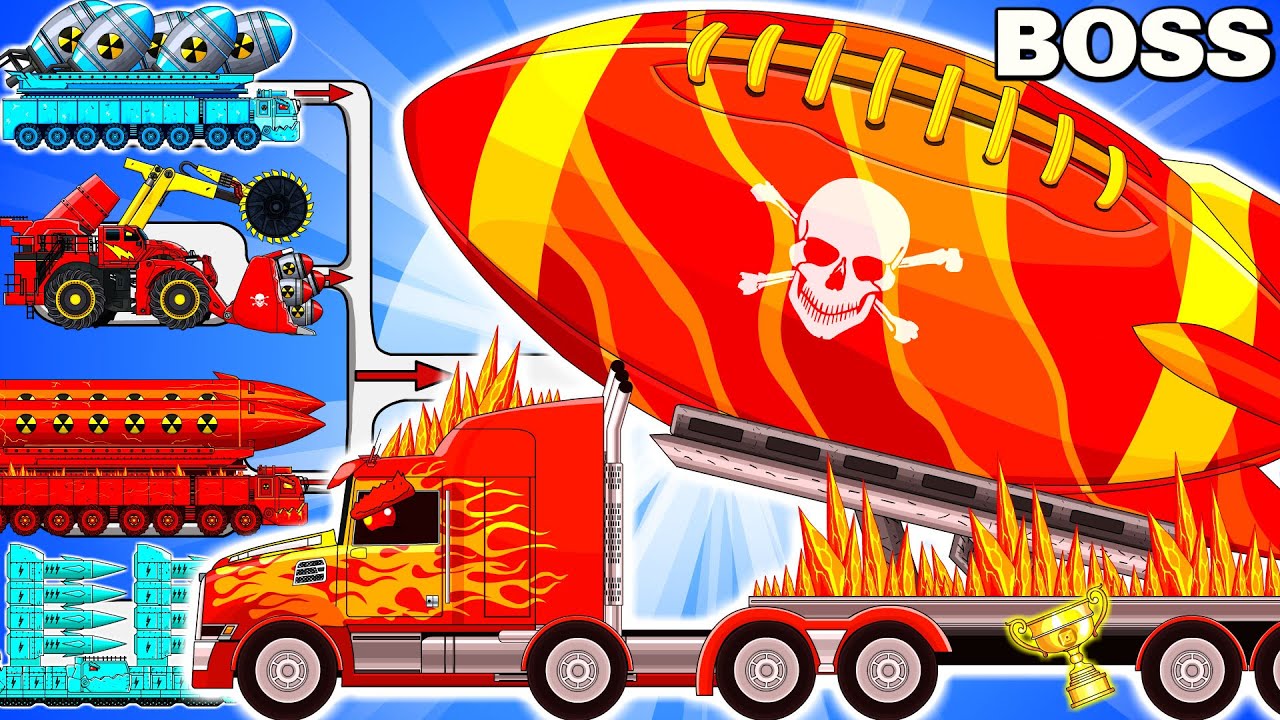 EPIC BATTLES of Container Optimus Rocket VS Basketball