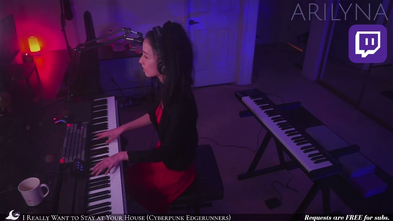 I Really Want to Stay at Your House - Cyberpunk: Edgerunners (Piano Cover by Arilyna)