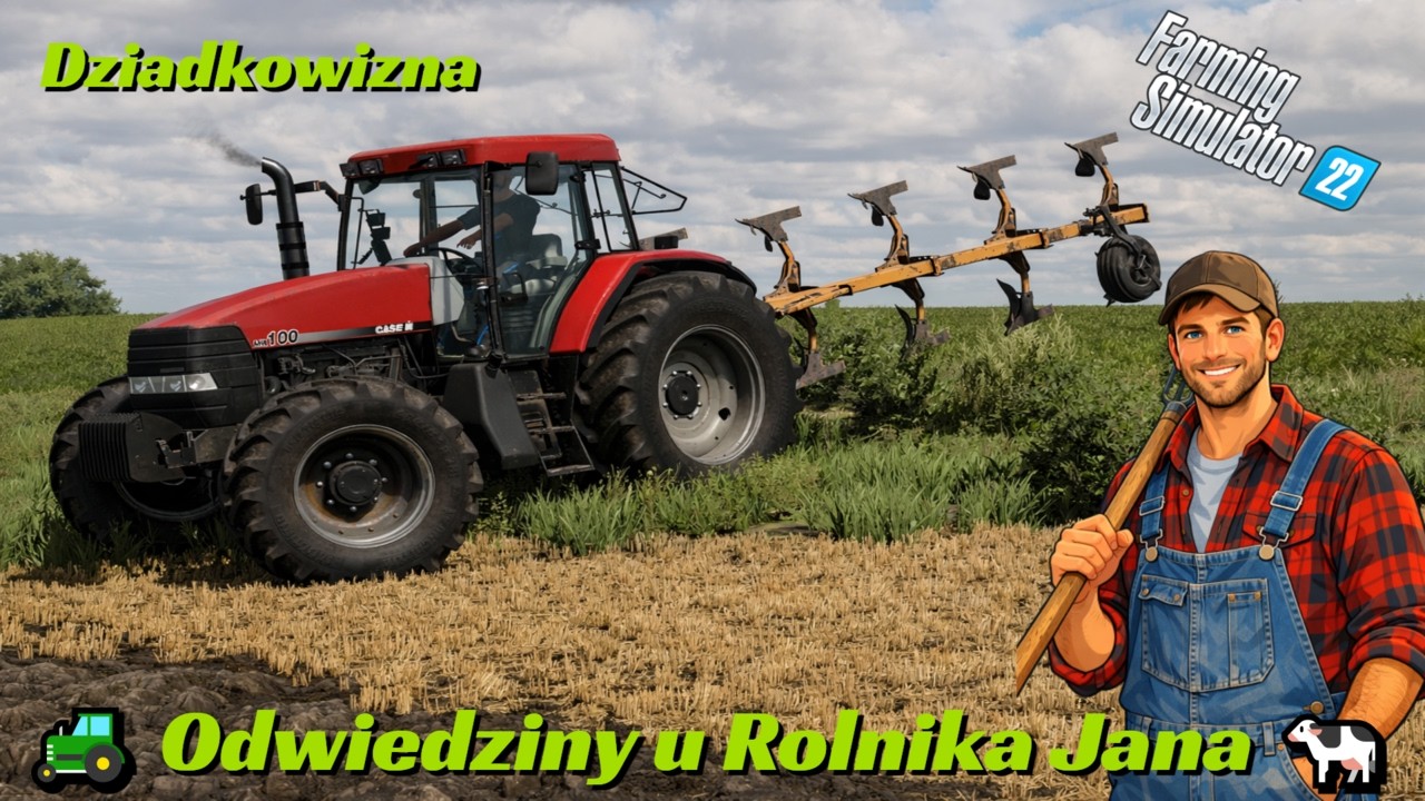 Dziadkowizna #65🔥 Farming Simulator 22 🚜  Odwiedziny u Rolnika Jana 🐄