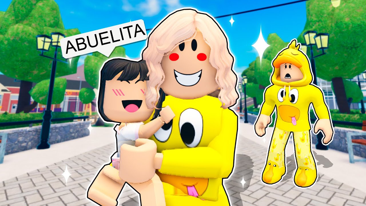 MI BEBÉ CONOCE A MAMÁ PATO en ROBLOX!